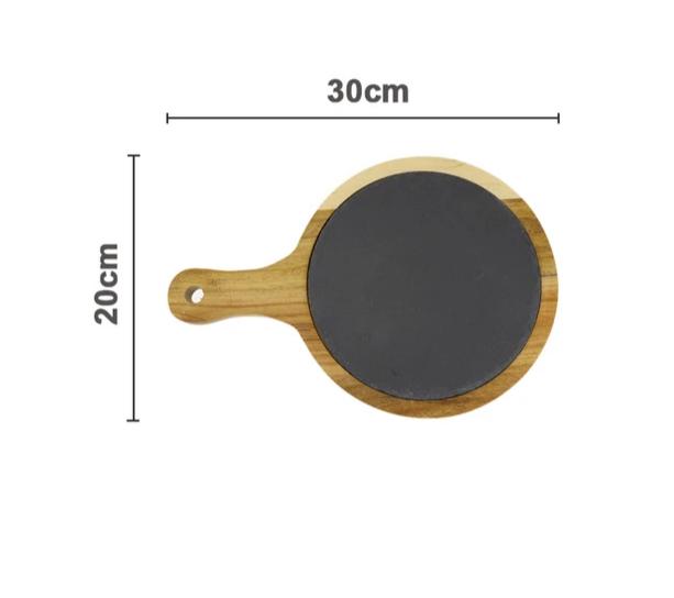 Charcuterie Wooden Slate - www.Shopthatapp.com