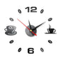 Coffee Cups 3D Clock - www.Shopthatapp.com