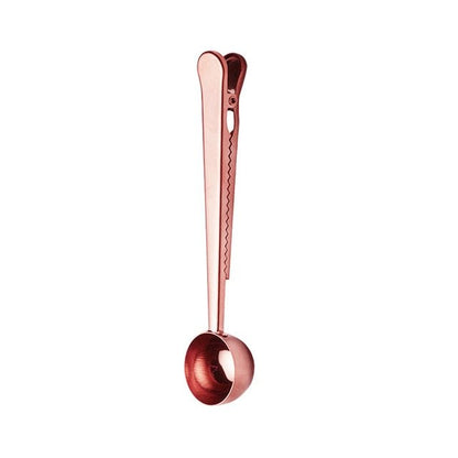 Pince à sac plaquée avec cuillère