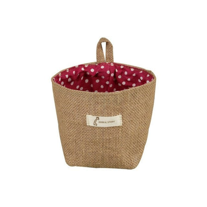 Jute Hanging Storage Basket