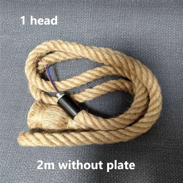Wicker Rope Pendant Light - www.Shopthatapp.com
