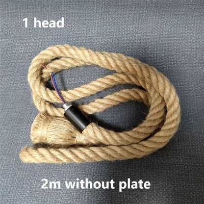 Wicker Rope Pendant Light - www.Shopthatapp.com