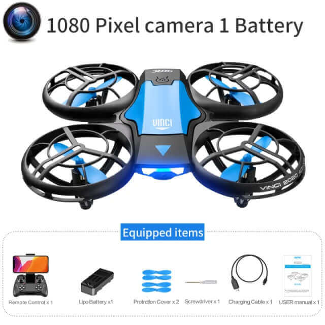 4DRC V8 Mini Drone - 4K HD Camera, WiFi FPV, Altitude Hold, Professional Helicopter Toy - www.Shopthatapp.com