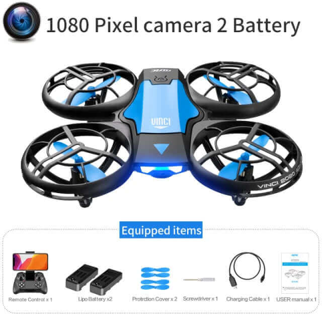 4DRC V8 Mini Drone - 4K HD Camera, WiFi FPV, Altitude Hold, Professional Helicopter Toy - www.Shopthatapp.com
