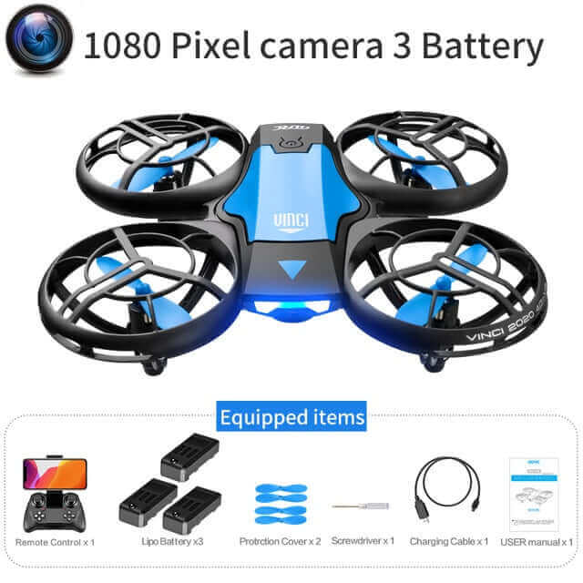 4DRC V8 Mini Drone - 4K HD Camera, WiFi FPV, Altitude Hold, Professional Helicopter Toy - www.Shopthatapp.com