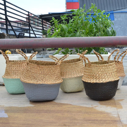 Colored Wicker Basket