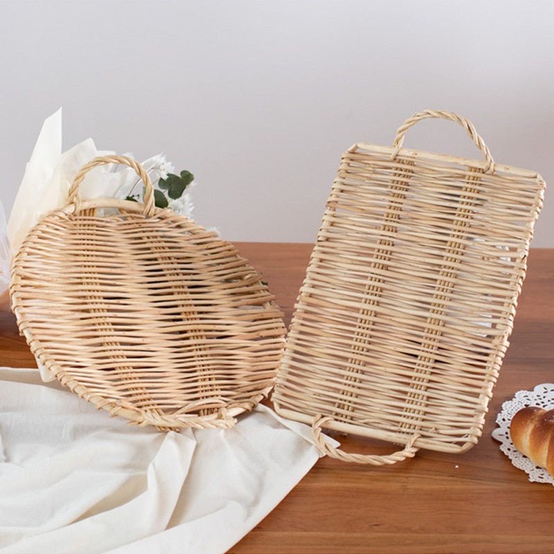 Slate Wicker Rattan Tray - www.Shopthatapp.com