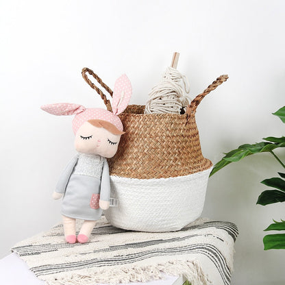 Colored Wicker Basket