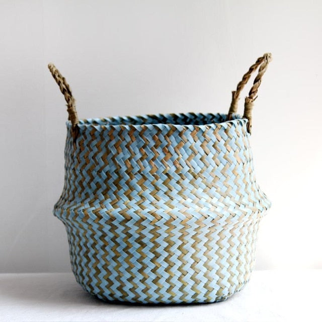 Colored Wicker Basket