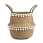 Colored Wicker Basket