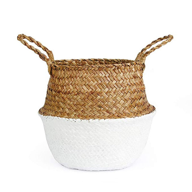Colored Wicker Basket