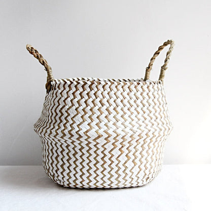 Colored Wicker Basket