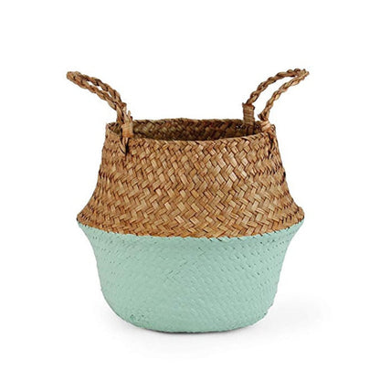 Colored Wicker Basket