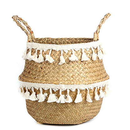 Colored Wicker Basket