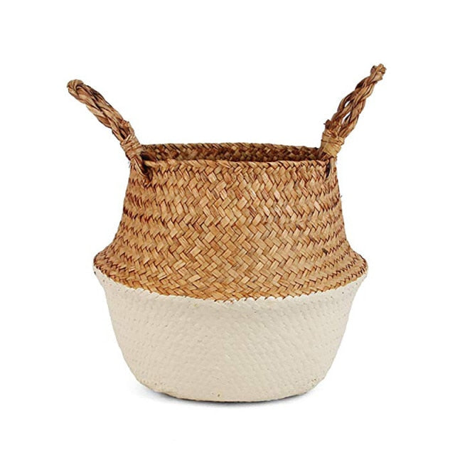 Colored Wicker Basket