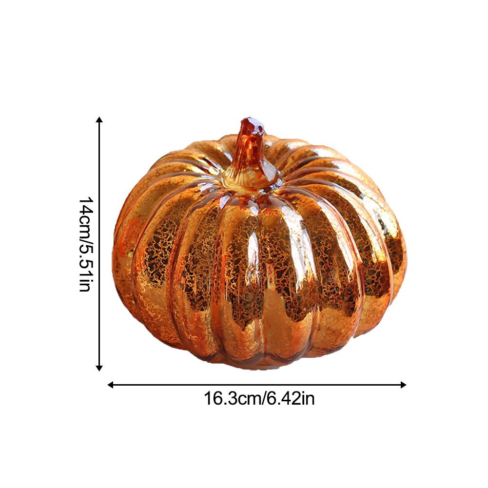 Crystal Glass Pumpkin Lamp - www.Shopthatapp.com