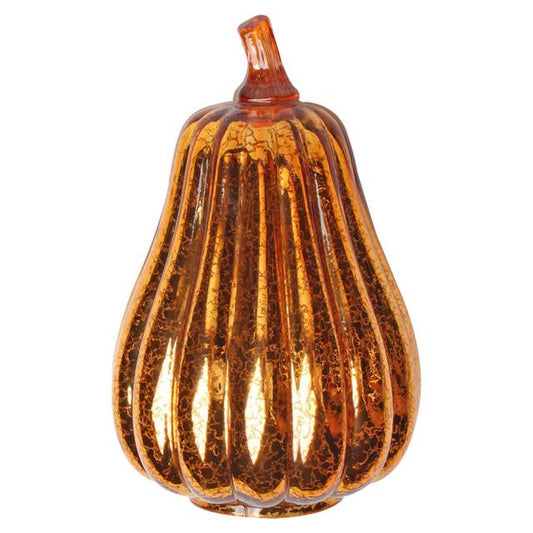 Crystal Glass Pumpkin Lamp - www.Shopthatapp.com
