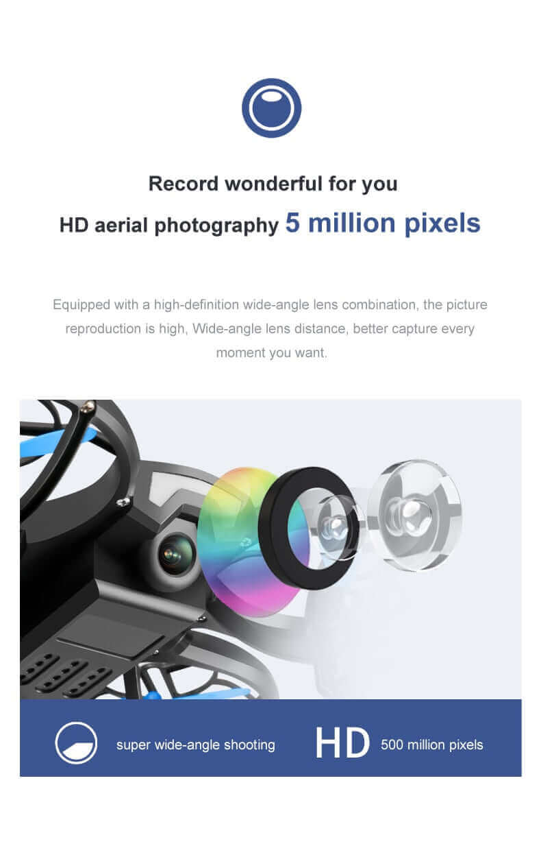 4DRC V8 Mini Drone - 4K HD Camera, WiFi FPV, Altitude Hold, Professional Helicopter Toy - www.Shopthatapp.com