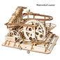 Robotime Rokr DIY Murmelbahn-Set: 5 verschiedene Modellbaustein-Bausätze aus Holz – perfektes Zusammenbauspielzeug-Geschenk für Erwachsene und Kinder