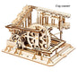 Robotime Rokr DIY Murmelbahn-Set: 5 verschiedene Modellbaustein-Bausätze aus Holz – perfektes Zusammenbauspielzeug-Geschenk für Erwachsene und Kinder