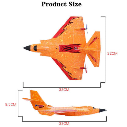 X320 Sea, land and air remote control glider EPP foam remote control aircraft with LED light flight time Remote control plane - www.Shopthatapp.com