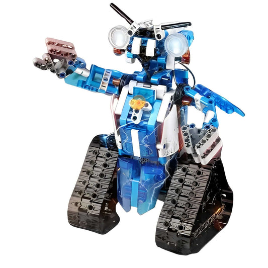 Robot télécommandé Mould King 15059 - LED, blocs de construction motorisés, jouet intelligent à offrir