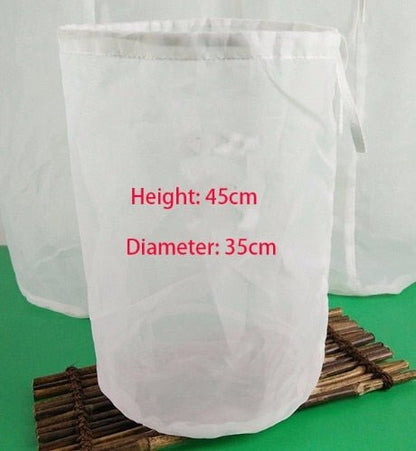 Sac filtrant pour brassage maison