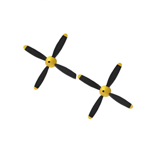Hélice 4 pales pour avion radiocommandé sans balais VolantexRC P51D