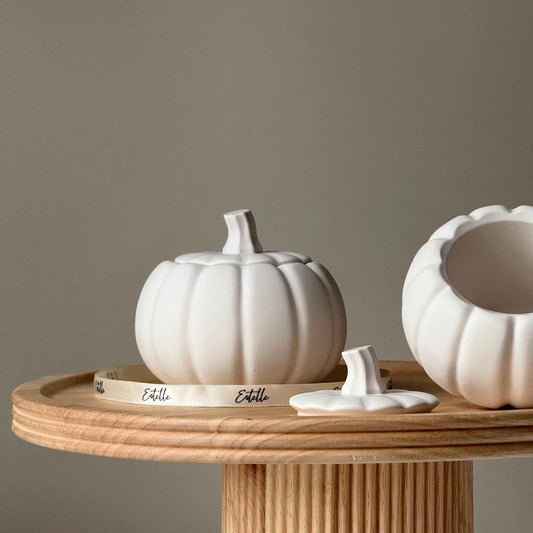 Pumpkin Jar Autumn Fall Home Decor - www.Shopthatapp.com
