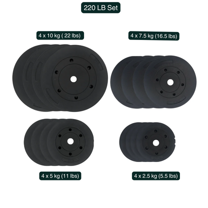 HAJEX Gewichtsscheiben-Sets