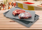 Plateau de décongélation rapide, décongelez rapidement le poulet, le steak et autres viandes, plateau anti-salissures inclus, décongelez les aliments surgelés plus rapidement sans micro-ondes ni eau chaude, rapide et sûr 