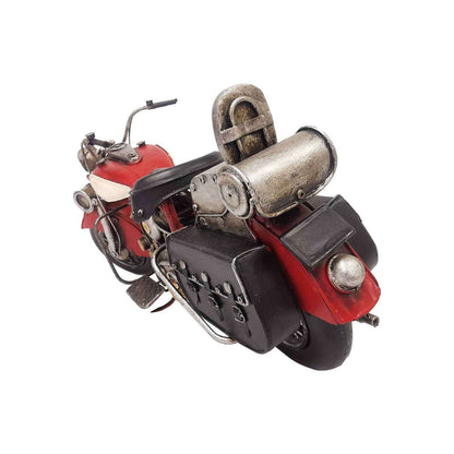 Decorative red motorcycle model from Peterson Housewares & Artwares for unique home decor