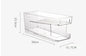 Refrigerator Beverage Storage Box Double-layer Self-rolling Kitchen Storage Rack - www.Shopthatapp.com