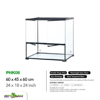REPTIZOO Paludarium Ultra Clear Glass Habitat PHK Series - www.Shopthatapp.com