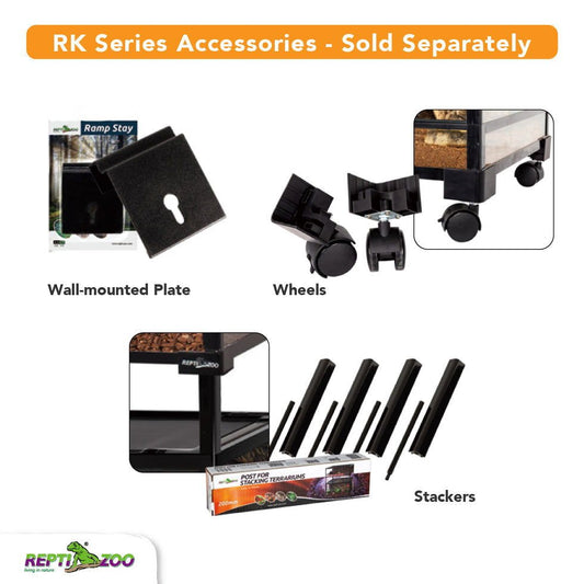 REPTIZOO RK Terrariums Stacker and Wheels - www.Shopthatapp.com
