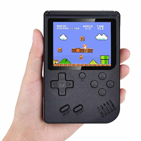 Retro-Mini-Handheld-Spielkonsole – 400 klassische Spiele in Ihrer Tasche!