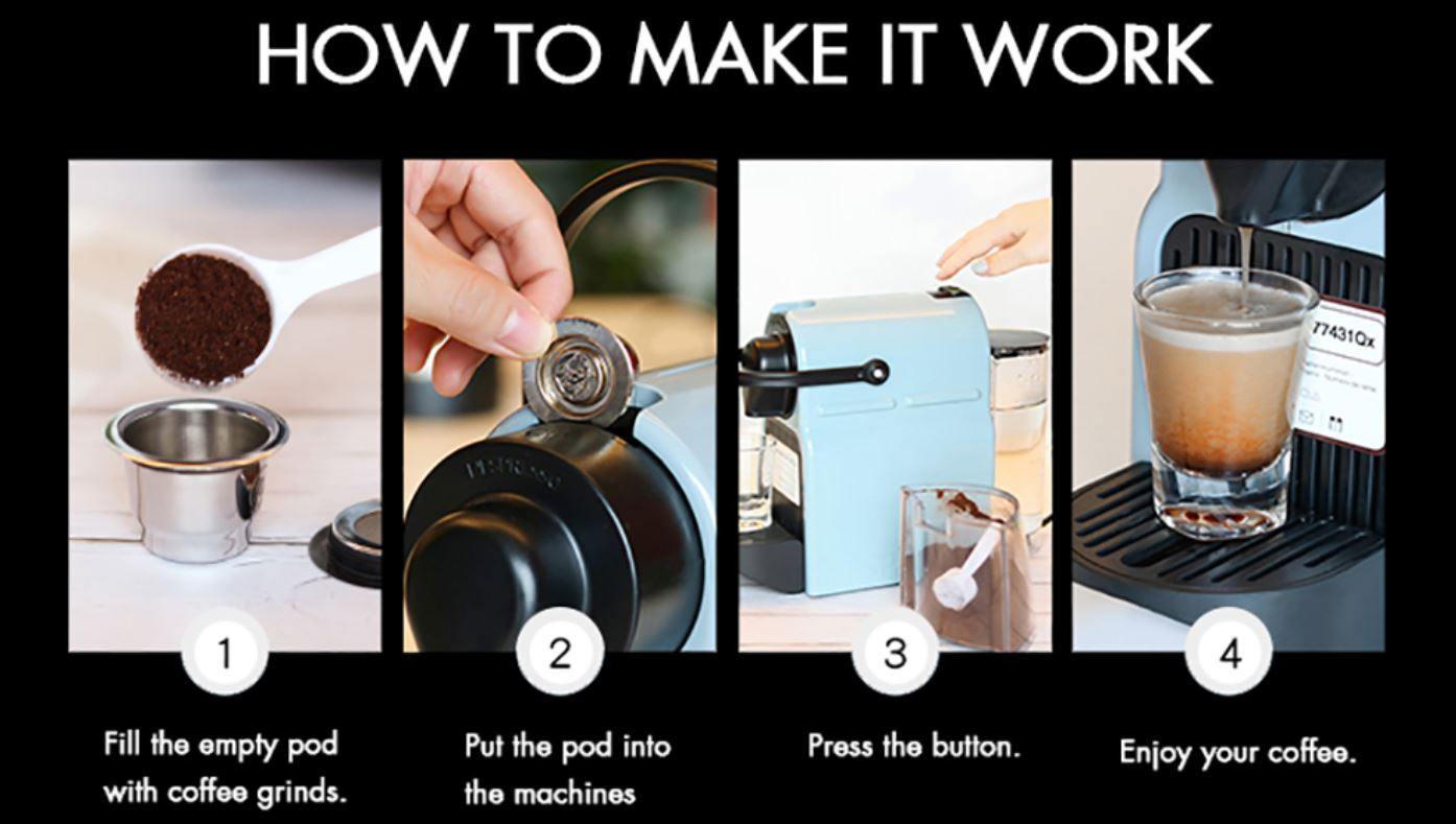 Reusable Coffee Pods - www.Shopthatapp.com