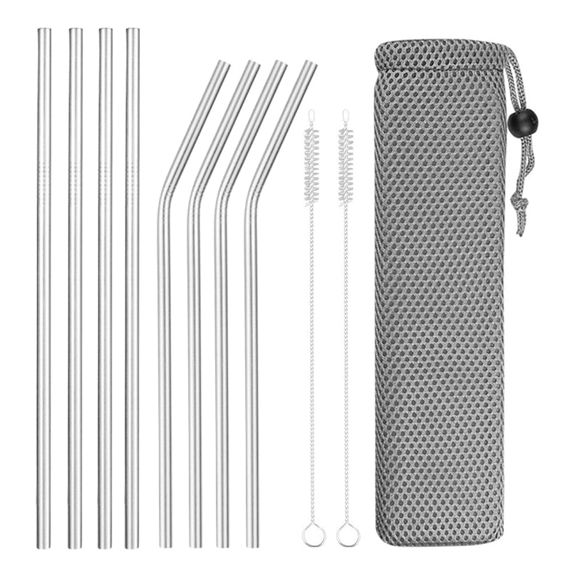 Reusable Metal Straws - www.Shopthatapp.com