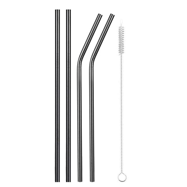 Reusable Metal Straws - www.Shopthatapp.com