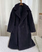 Rochelle Fleece Faux Fur Coat With Pockets - www.Shopthatapp.com