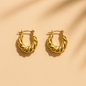Serena Twist Hoops - www.Shopthatapp.com