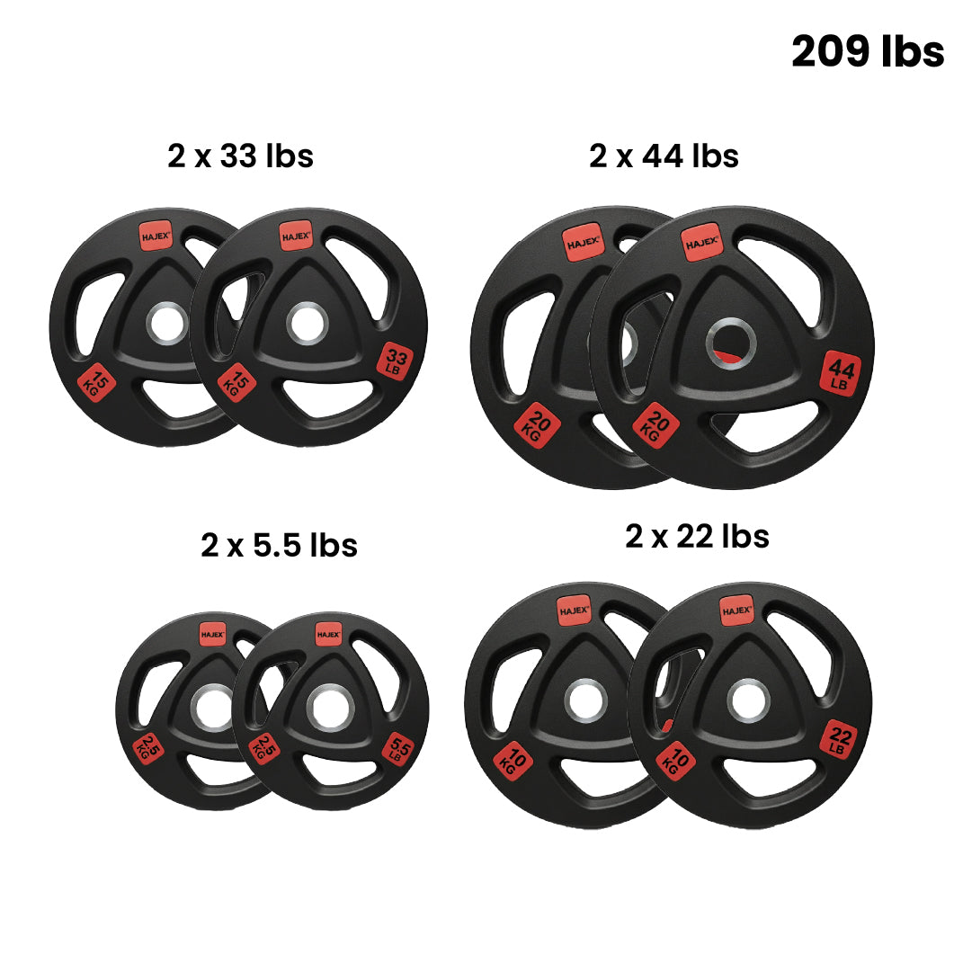 HAJEX Gewichtsscheiben-Sets