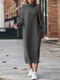 Rume Turtleneck Long Knitted Sweater Dress - www.Shopthatapp.com