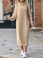 Rume Turtleneck Long Knitted Sweater Dress - www.Shopthatapp.com