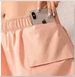 Running Quick-drying Gym Clothes Anti-failure Pocket Yoga Pants Outer Wear Training Sports Shorts Women Summer - www.Shopthatapp.com