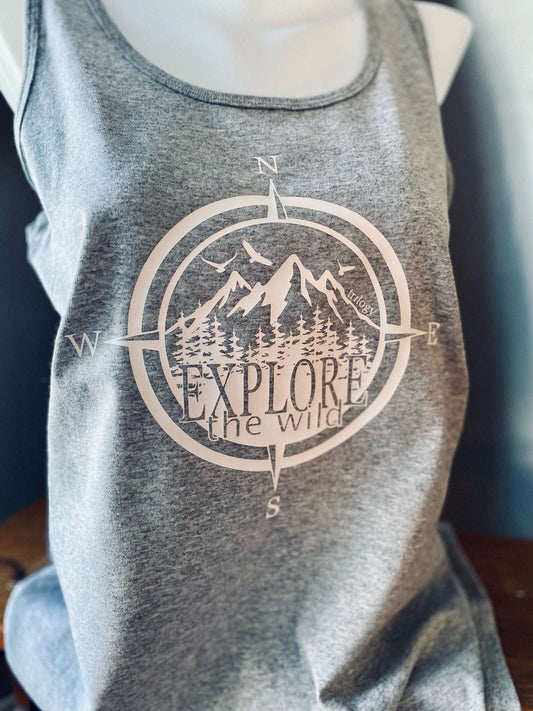 RusticGirls.Trilogy Explore Tank Top Canada - Explore the Wild - www.Shopthatapp.com