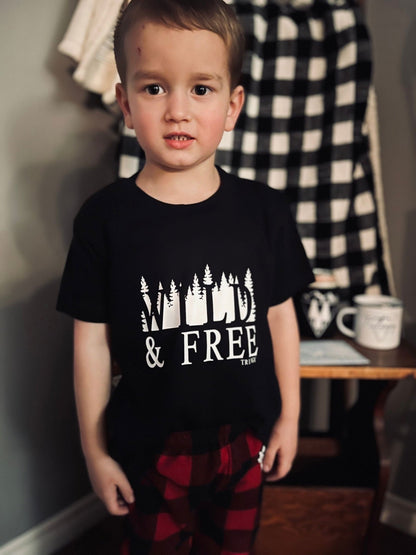 RusticGirls.Trilogy Wild and Free Kids T-Shirt - www.Shopthatapp.com