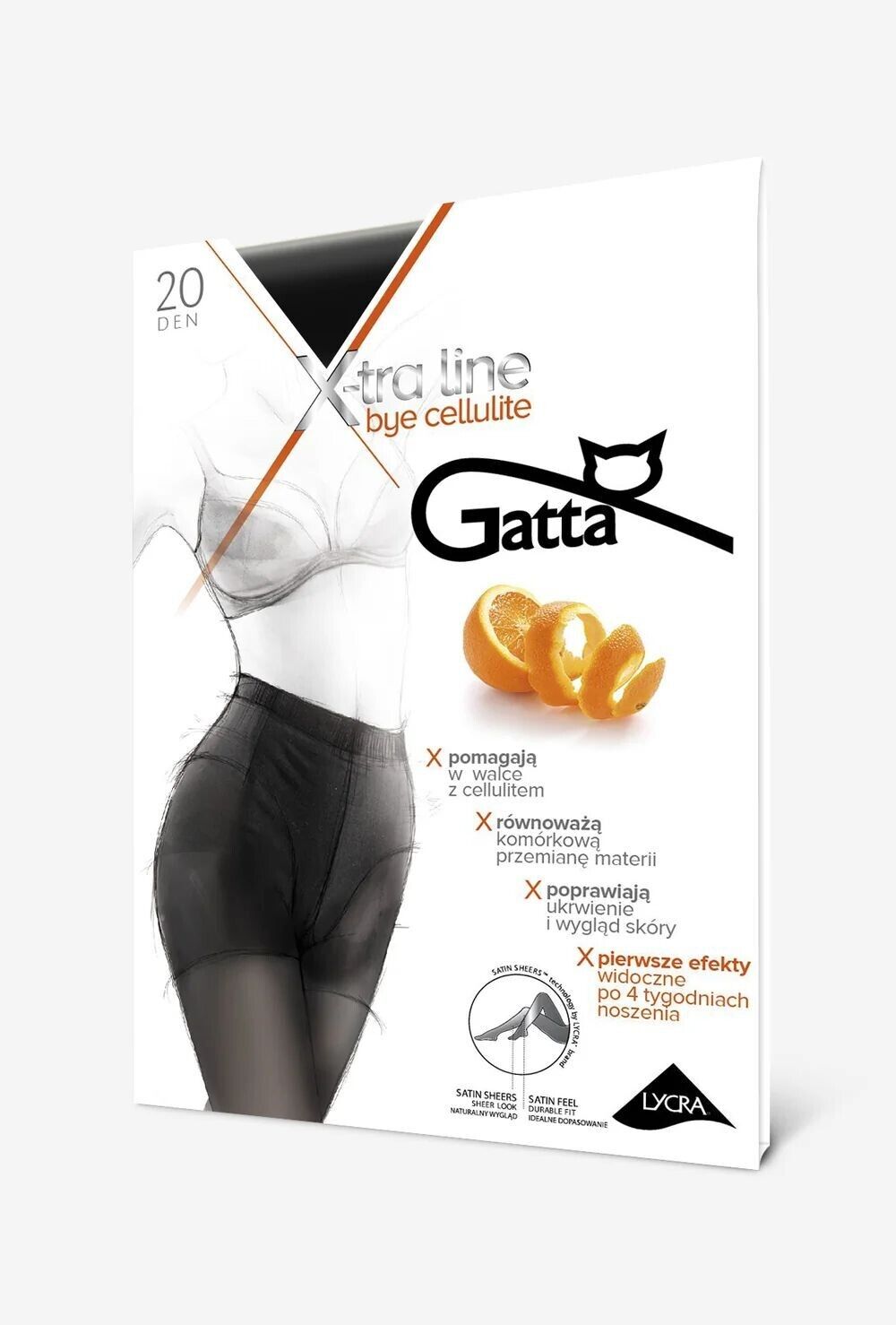 GATTA Bye Cellulite 20 Den – Anti-Cellulite & Shaping Tights - www.Shopthatapp.com