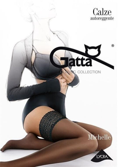 GATTA Michelle Stockings 01 – Elegant Self-Supporting Lace Top Hold-Ups - www.Shopthatapp.com