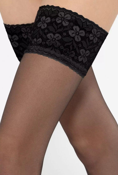 GATTA Michelle Stockings 01 – Elegant Self-Supporting Lace Top Hold-Ups - www.Shopthatapp.com